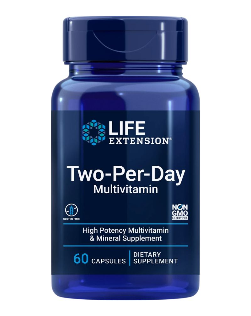 LifeExtension Two-Per-Day Capsules, 60 kaps.