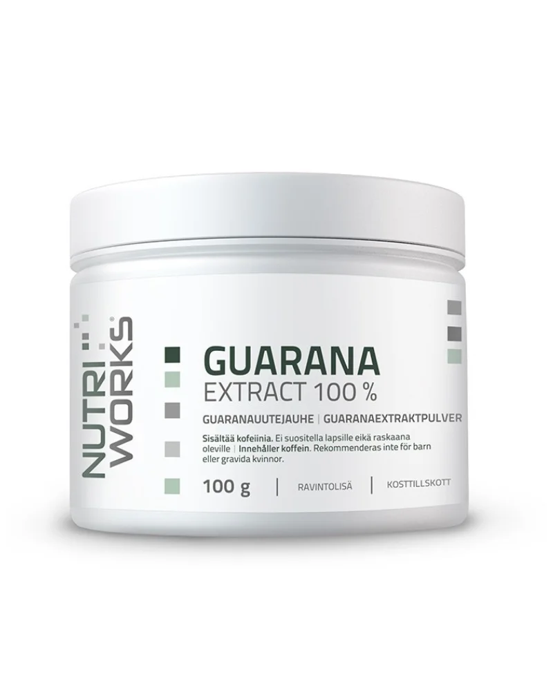 Nutri Works Guarana Extract 100 %, 100 g