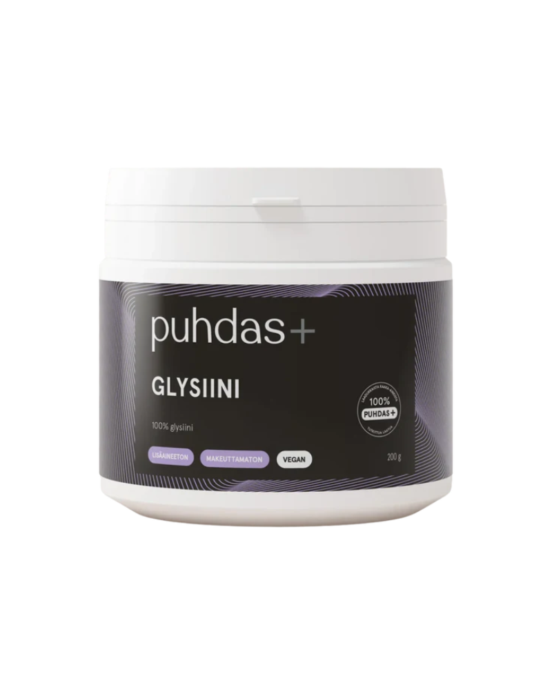 Puhdas+ Glysiini, 200&nbsp;g