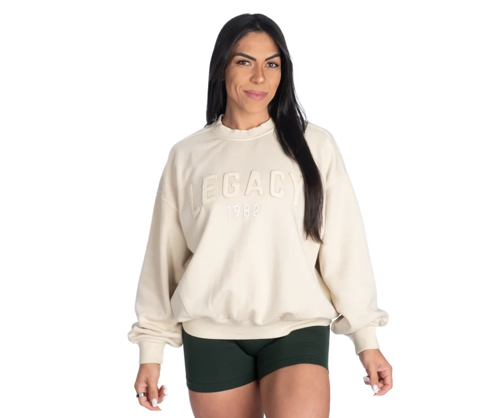 Better Bodies Legacy Oversized Sweater (Poistotuote), Washed Desert