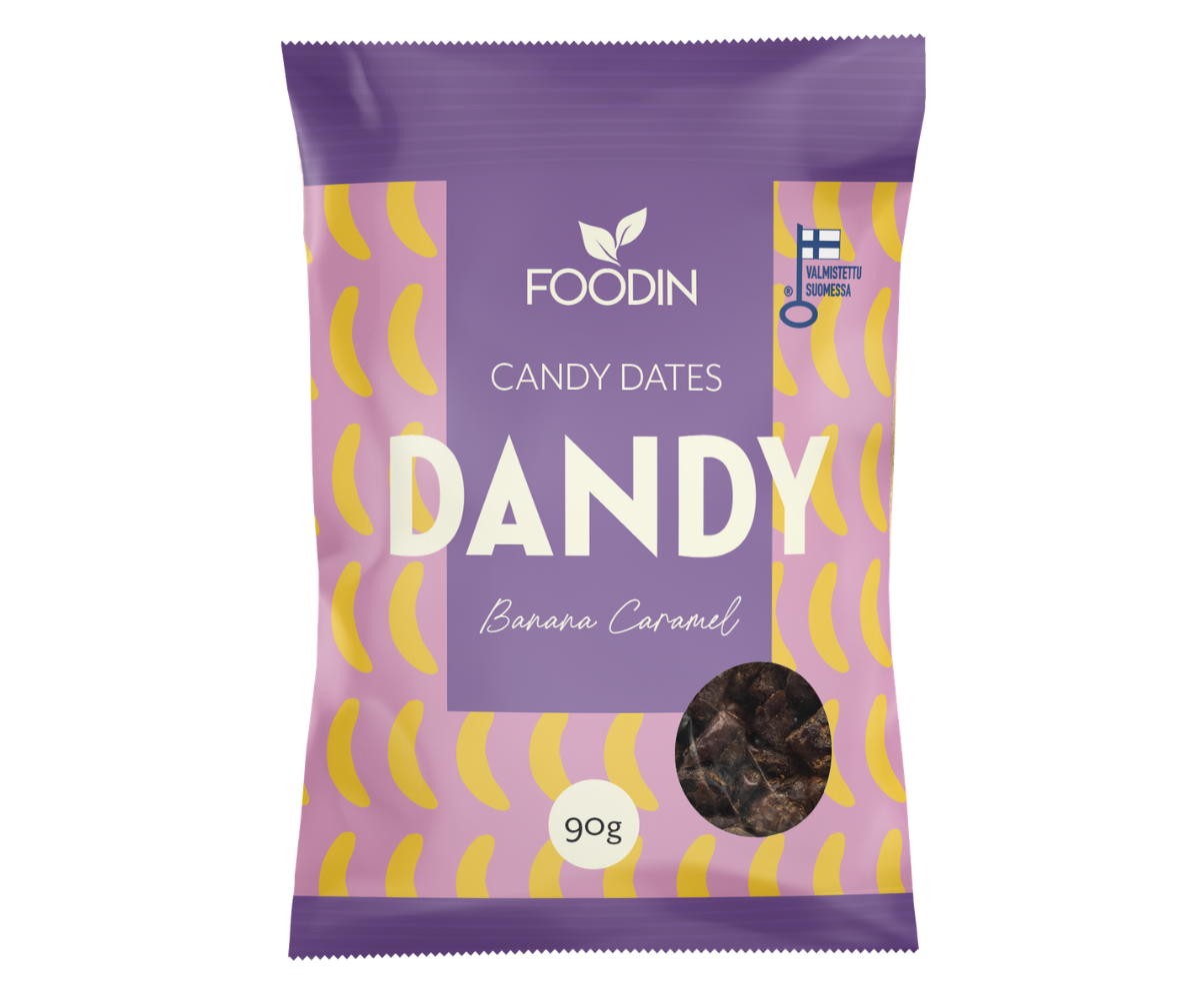 Foodin Dandy Candy Dates -karkkitaatelit, 90&nbsp;g