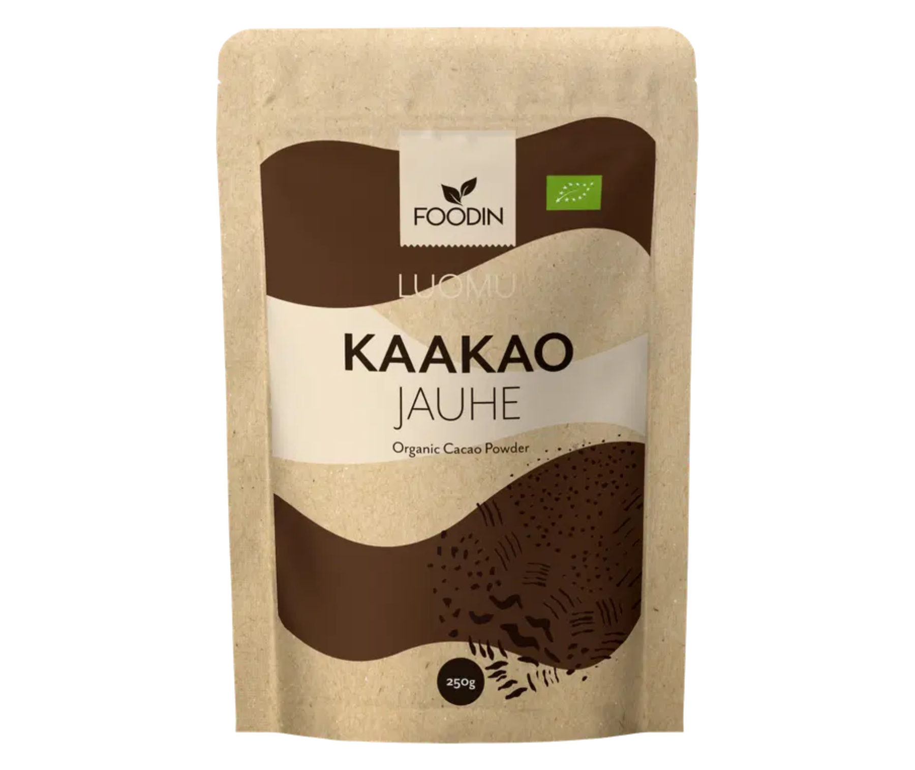 Foodin Luomu Kaakaojauhe, 250&nbsp;g