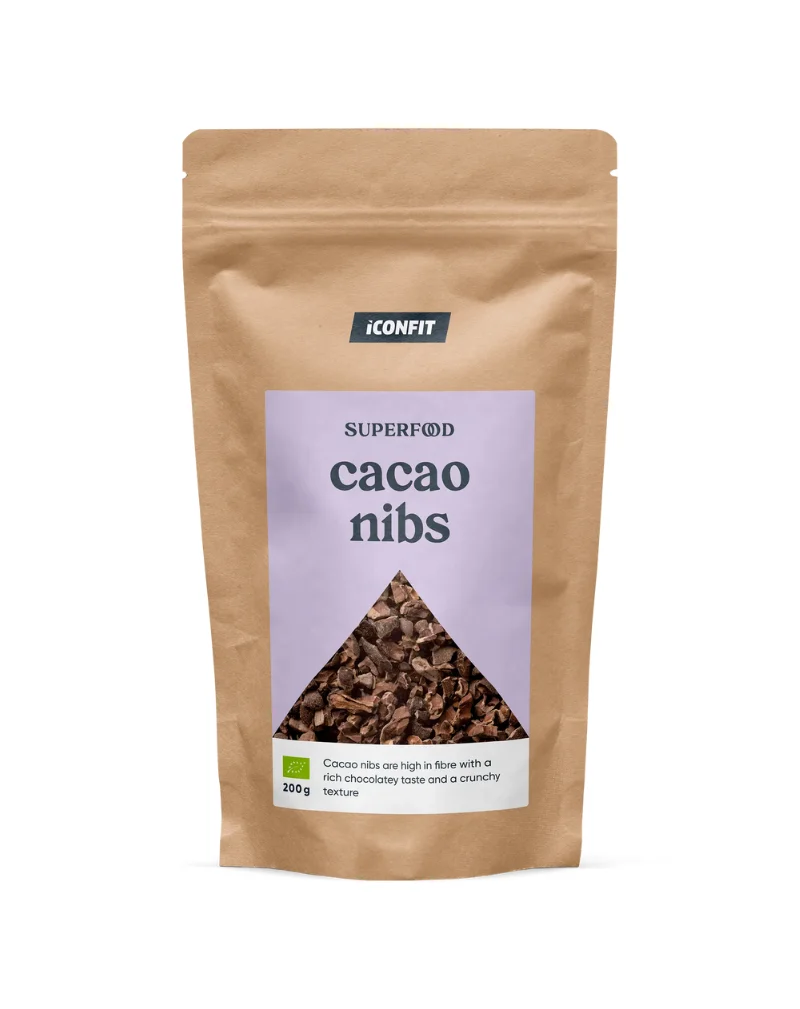 ICONFIT Cacao Nibs, 200&nbsp;g