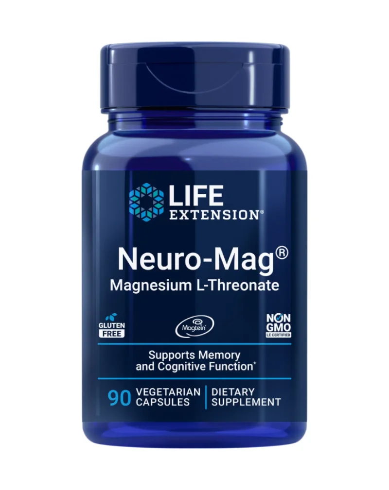 LifeExtension Neuro-Mag, 90 kaps.