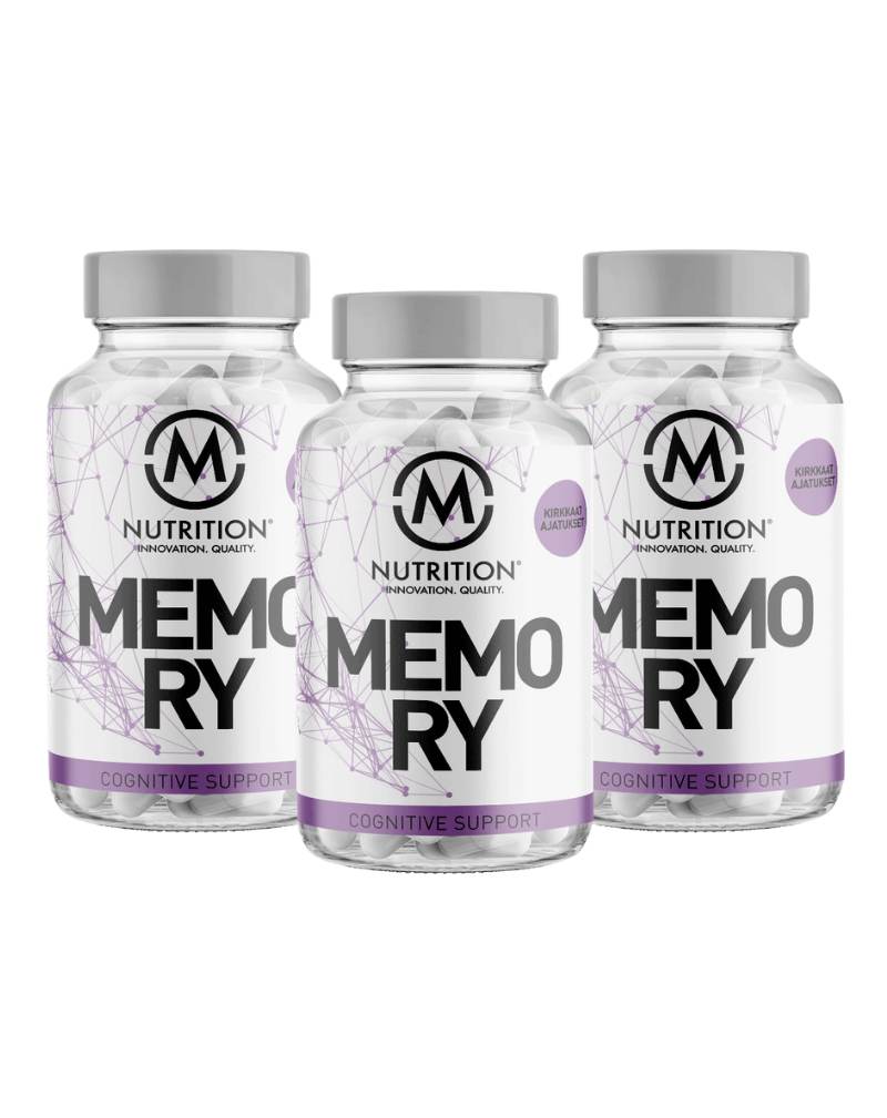 Big Buy: 3 kpl M-Nutrition Memory, 120 kaps. (360 kaps.) (11/24) 