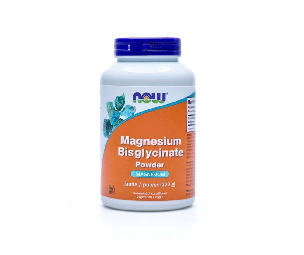 NOW Foods Magnesium Bisglycinate Powder, 227&nbsp;g