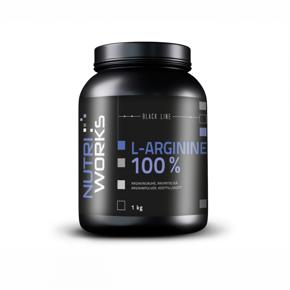 Nutri Works Black Line L-Arginine, 1&nbsp;kg