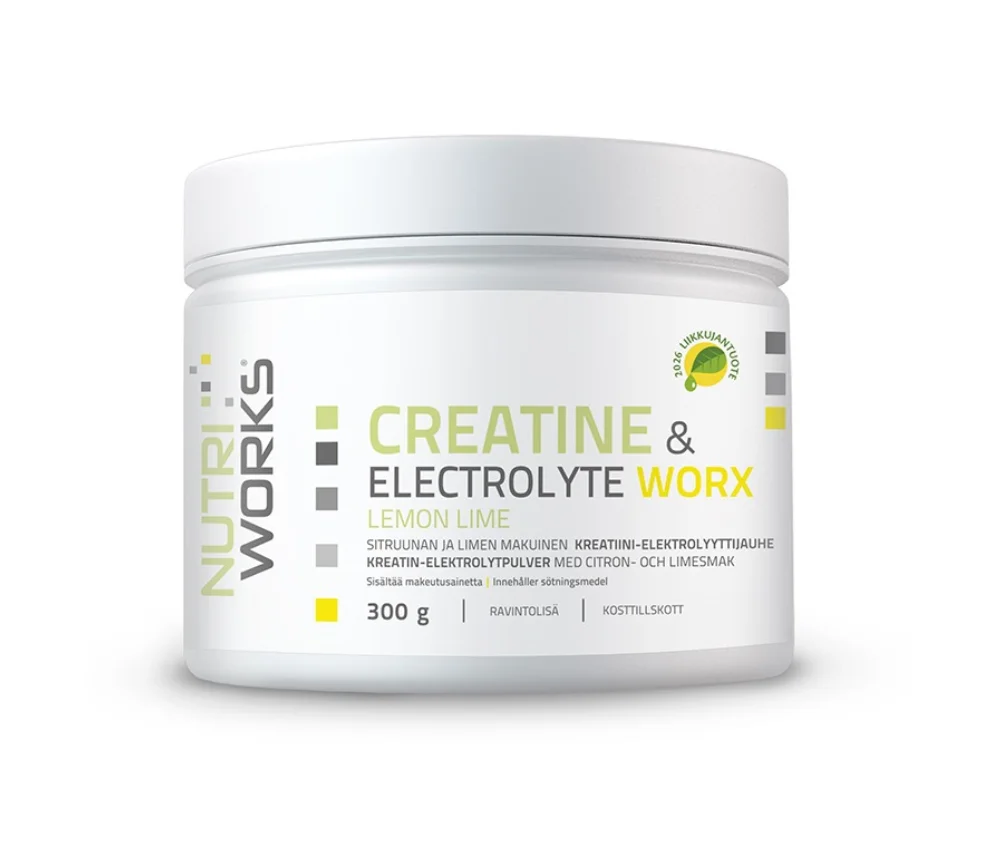 Nutri Works Creatine & Electrolyte WorX, 300&nbsp;g