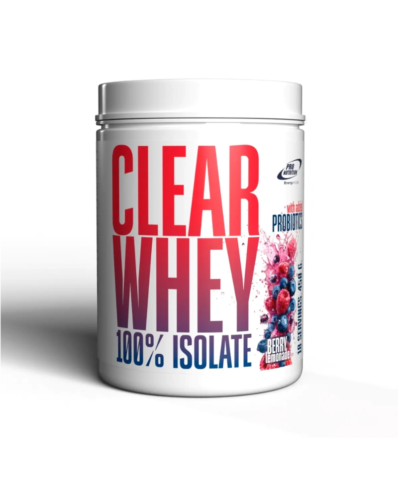 Pro Nutrition Clear Whey 100 % Isolate, 450&nbsp;g