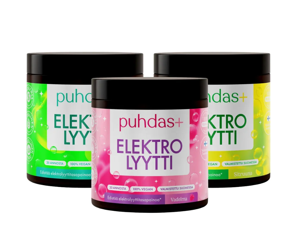 Puhdas+ Elektrolyytti, 120&nbsp;g