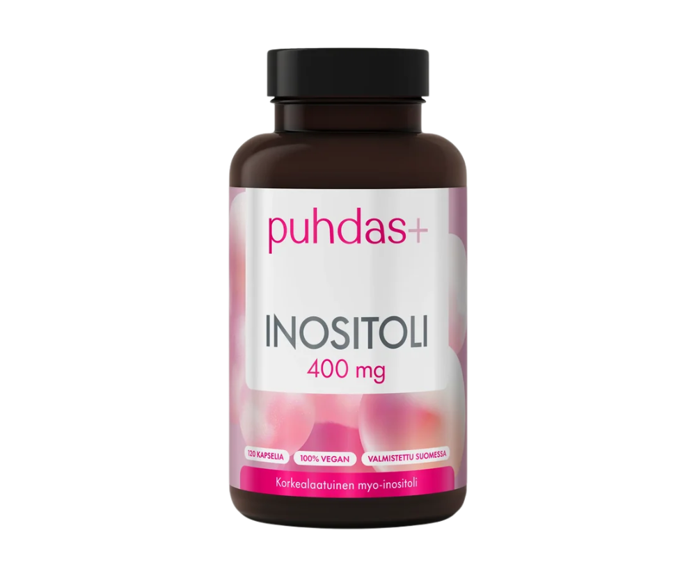 Puhdas+ Inositoli 400 mg, 120 kaps.