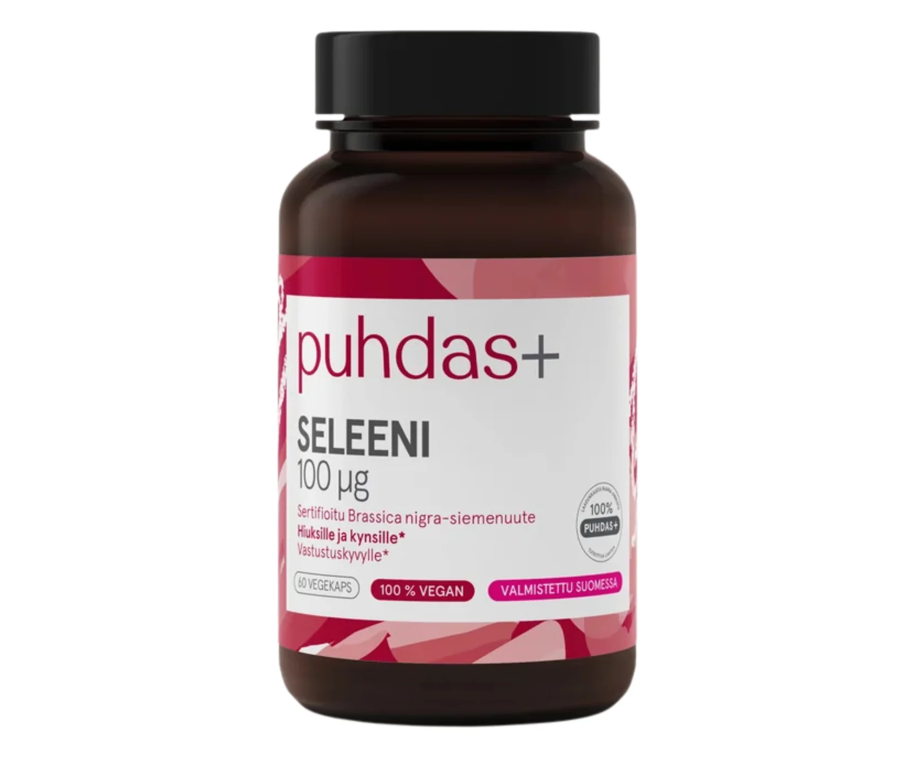 Puhdas+ Seleeni 100 mcg, 60 kaps.