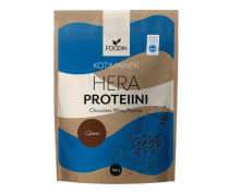 Foodin Kotimainen Laktoositon Heraproteiini, 500&nbsp;g, Suklaa