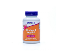 NOW Foods Choline & Inositol 500 mg, 100 kaps.