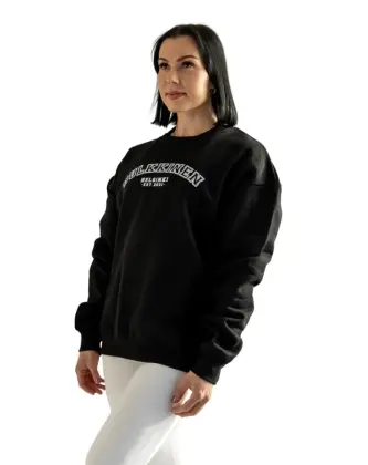 Bulkkinen Unisex HKI Oversize College, Deep Black