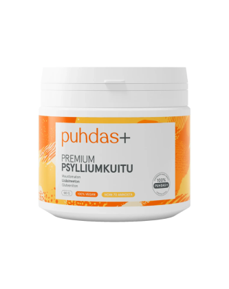 Puhdas+ Premium Psylliumkuitu, 180&nbsp;g