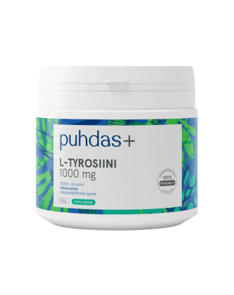 Puhdas+ L-Tyrosiini 1000 mg, 150&nbsp;g