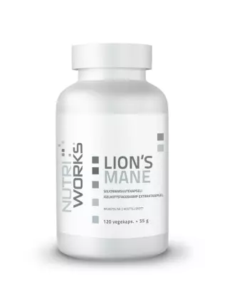 Nutri Works Lions Mane, 120 kaps.