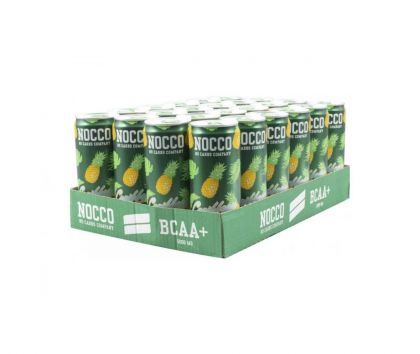NOCCO BCAA+ Caribbean (kofeiiniton) 24 tlk