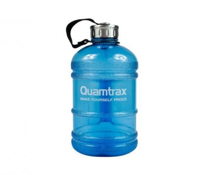 Quamtrax Half Gallon Bottle 1,89 l, Blue (läpinäkyvä)