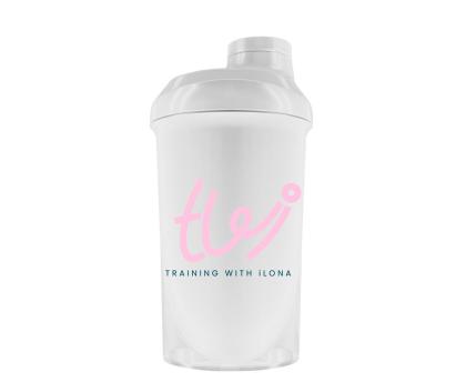 Training With Ilona Wave Shaker 500 ml, läpinäkyvä