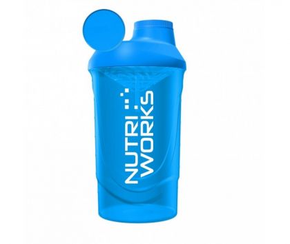 Nutri Works Shaker, 600 ml, Sininen
