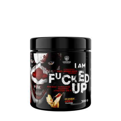 Swedish Supplements I Am Fucked Up Joker Edition, 300&nbsp;g, Cloudy Apple