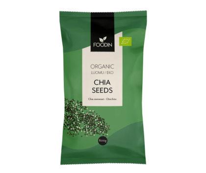 Foodin Chia-siemen, 600&nbsp;g