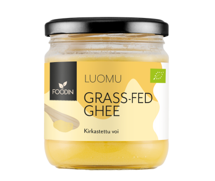 Foodin Grass-fed Ghee (kirkastettu voi), 300&nbsp;g