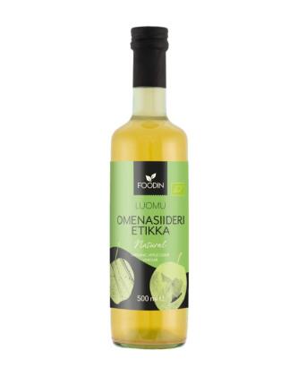 Foodin Luomu Omenasiiderietikka 500 ml