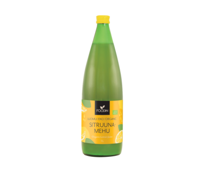Foodin Luomu Sitruunamehu, 1 l