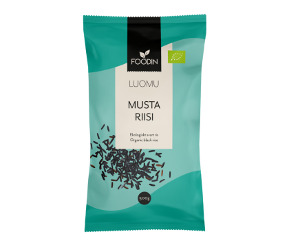Foodin Musta riisi, 500&nbsp;g