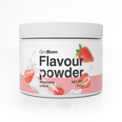 GymBeam Flavour Powder, 250&nbsp;g, Strawberry Cream