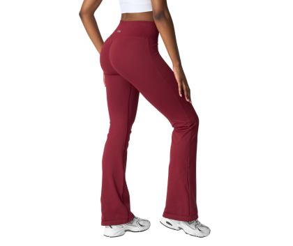 ICIW Define Seamless Flared Tights, Burgundy