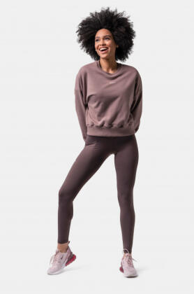 NEBBIA Classic High-Waist Performance Leggings 403, Brown