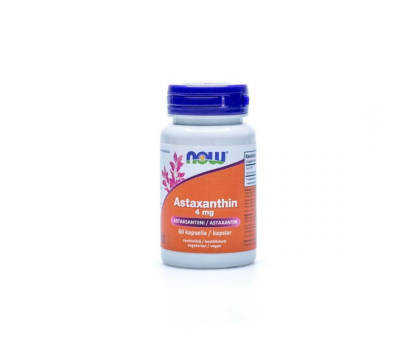 NOW Foods Astaxanthin 4 mg, 60 kaps.