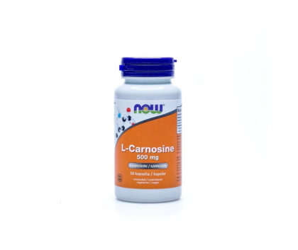 NOW Foods L-Carnosine 500 mg, 50 kaps.