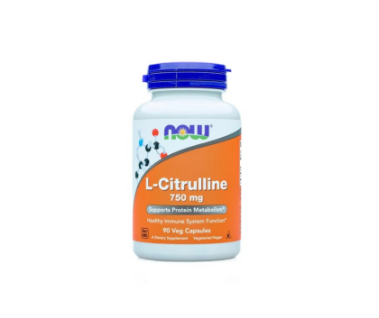 NOW Foods L-Citrulline 750 mg, 90 kaps.