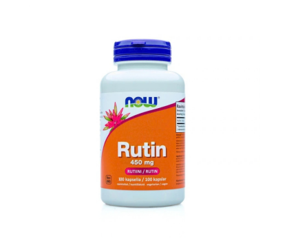 NOW Foods Rutin 450 mg, 100 kaps.
