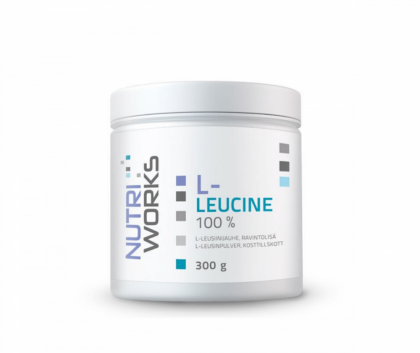 Nutri Works L-Leucine 100 %, 300&nbsp;g