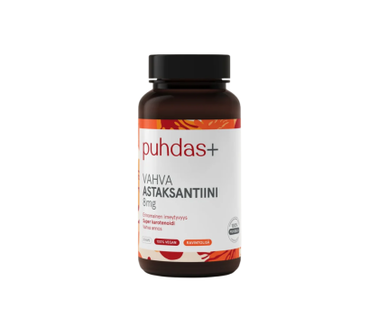 Puhdas+ Astaksantiini 8 mg, 30 kaps.