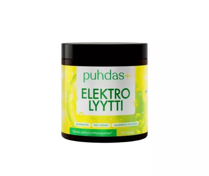 Puhdas+ Elektrolyytti, 120&nbsp;g, Sitruuna