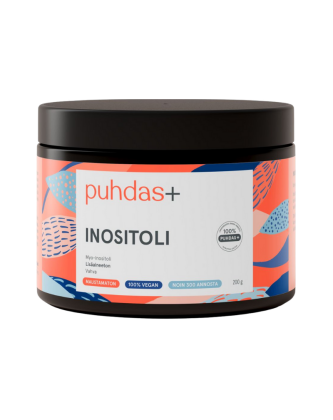 Puhdas+ Inositoli, 200&nbsp;g
