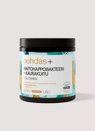 Puhdas+ Maitohappobakteeri + Kaurakuitu, 200&nbsp;g