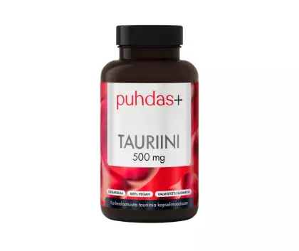 Puhdas+ Tauriini 500 mg, 120 kaps.
