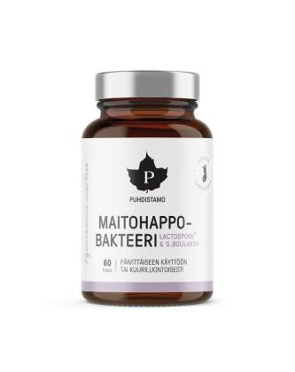 Puhdistamo Maitohappobakteeri - Lactospore & Boulardii