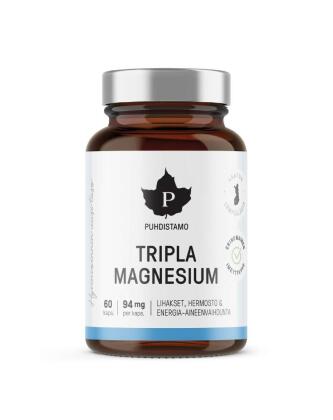 Puhdistamo Tripla Magnesium 60 kaps.