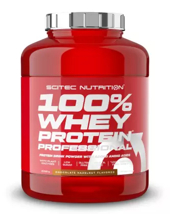 SCITEC 100% Whey Protein Professional, 2350&nbsp;g, Chocolate-Hazelnut