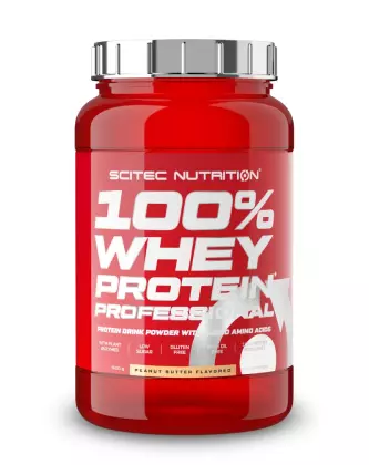 SCITEC 100% Whey Protein Professional, 920&nbsp;g, Peanut Butter
