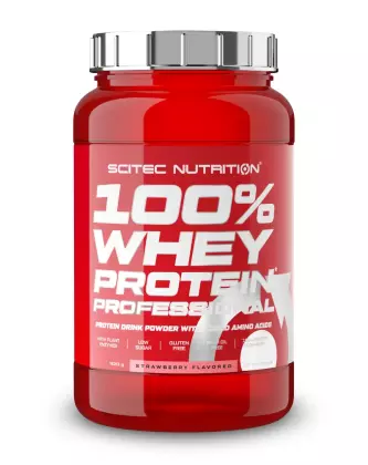 SCITEC 100% Whey Protein Professional, 920&nbsp;g, Strawberry